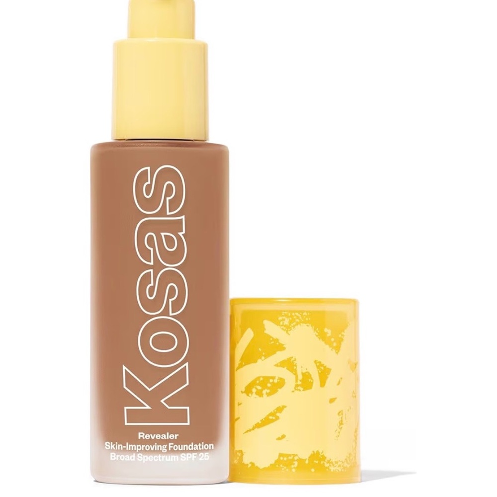 Kosas Revealer Skin Improving Foundation  SPF 25 - Medium Deep 320 New Full Size